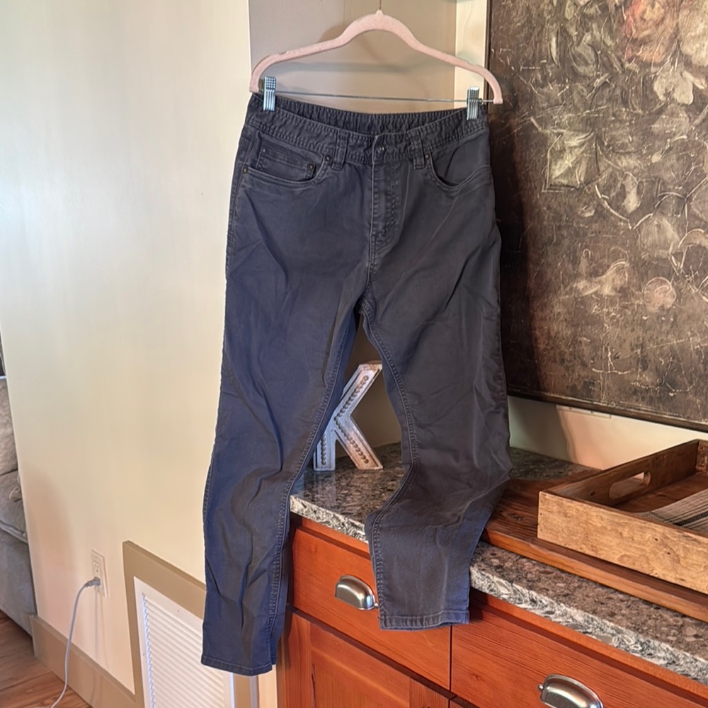 Prana Charcoal Slim Fit Pants